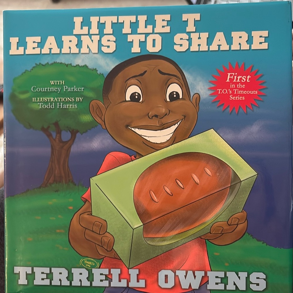 Terrell Owen’s Children’s Book Signed